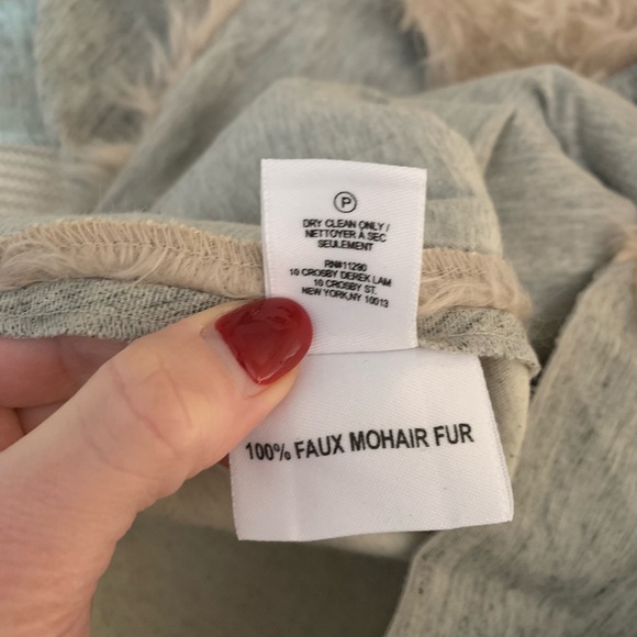 Derek Lam / 10 Crosby - faux mohair sweater with kangaroo pocket - Picture 9 of 9